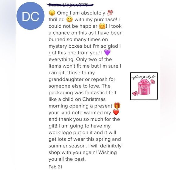 NWT & NWOT Free People Mystery Bundle Box $300+ MSRP - Picture 2 of 16